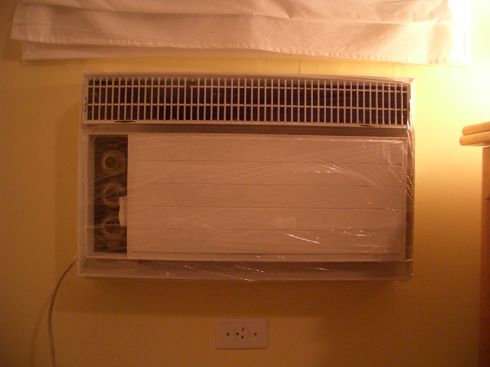Shrink-wrapped AC